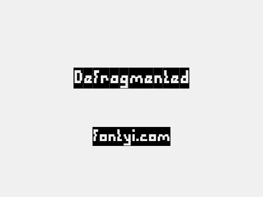Defragmented
