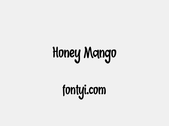 Honey Mango