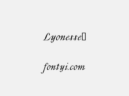 Lyonesse™
