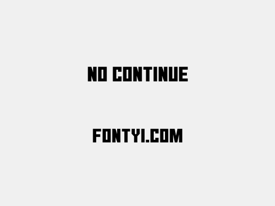No Continue