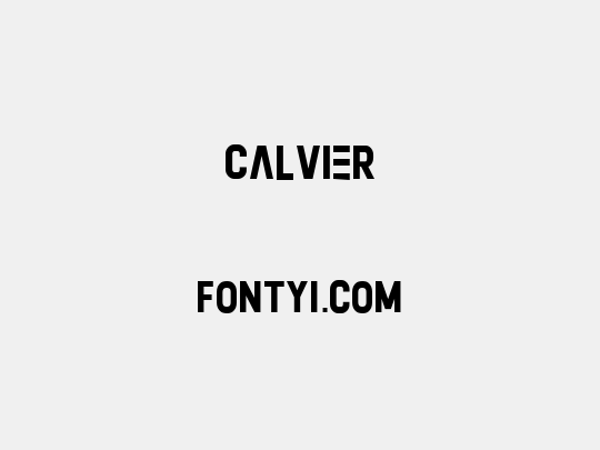 Calvier