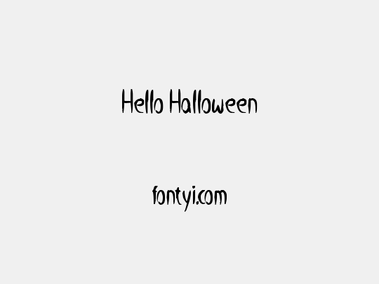 Hello Halloween