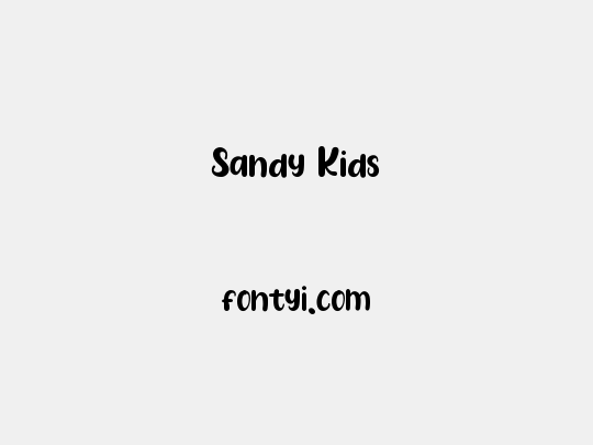 Sandy Kids