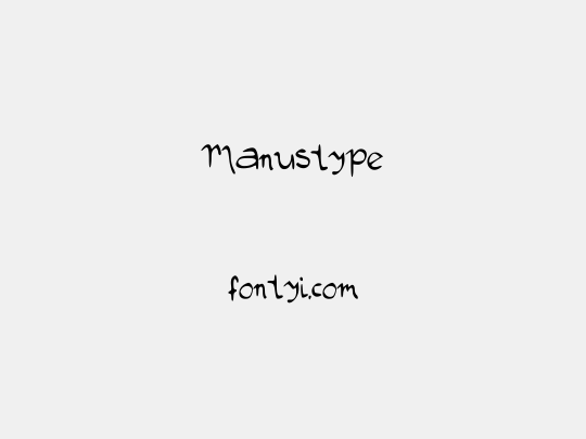 Manustype