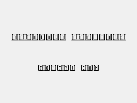 Beholder Capitals