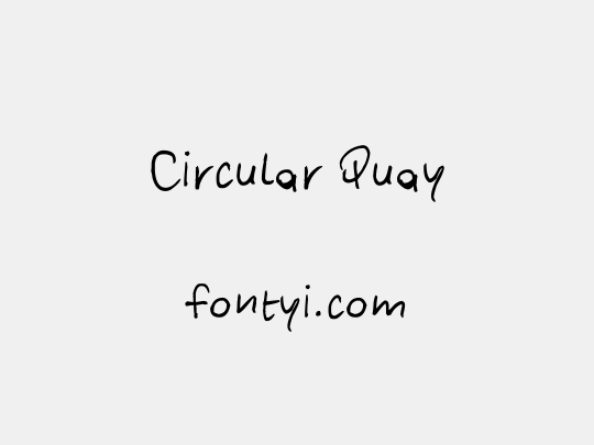 Circular Quay