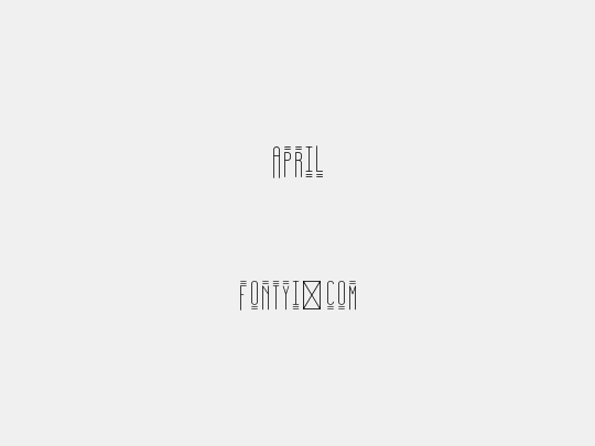April