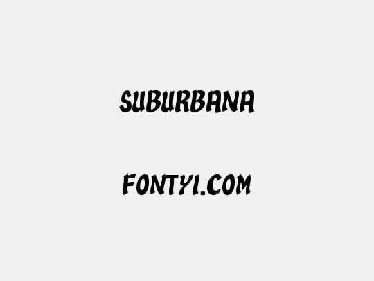 Suburbana