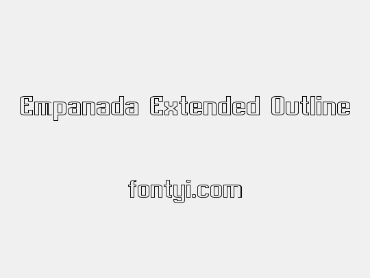 Empanada Extended Outline