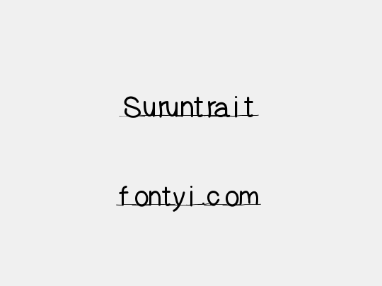 Suruntrait