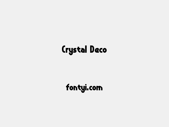 Crystal Deco