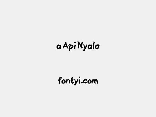 a Api Nyala