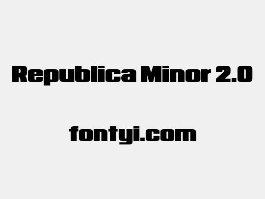 Republica Minor 2.0