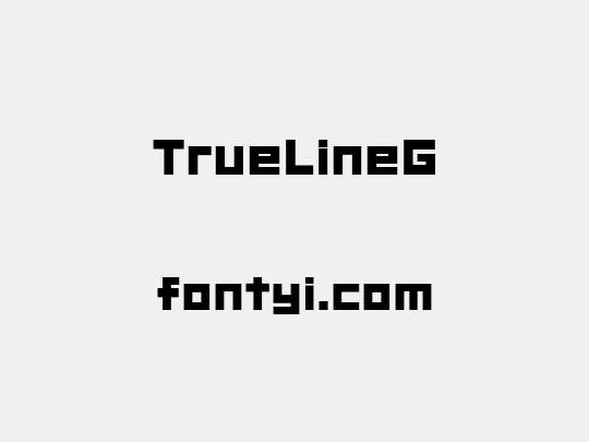 TrueLineG