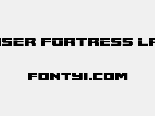 Cruiser Fortress Laser