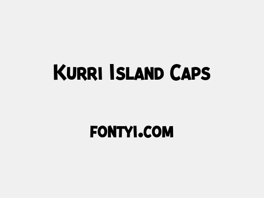 Kurri Island Caps