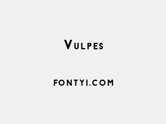 Vulpes