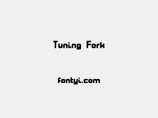 Tuning Fork