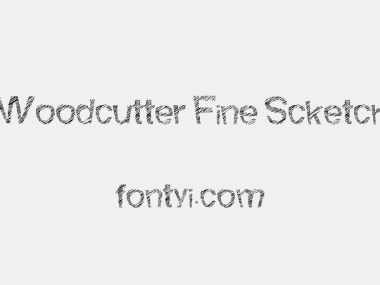 Woodcutter Fine Scketch