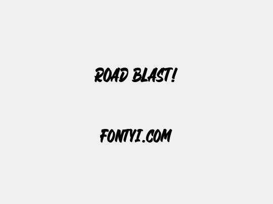 Road Blast!