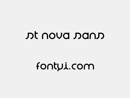st nova sans