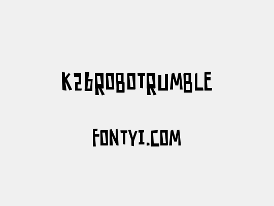 K26RobotRumble