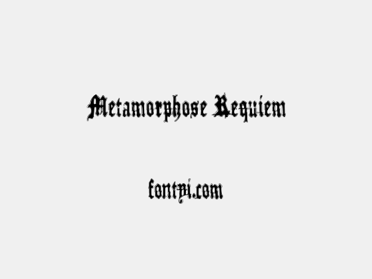 Metamorphose Requiem