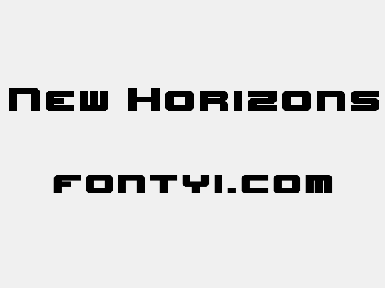 New Horizons