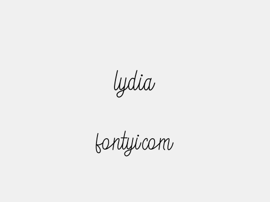 lydia