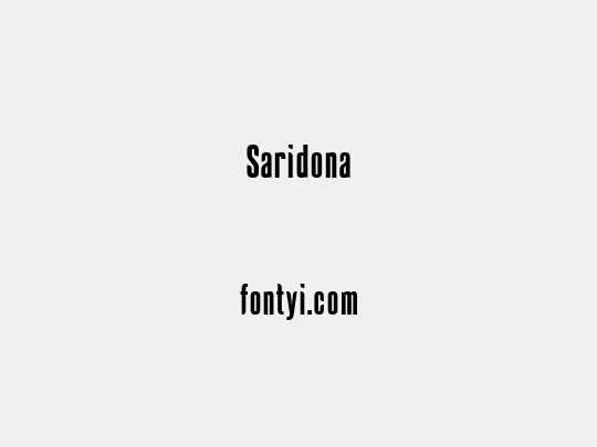 Saridona