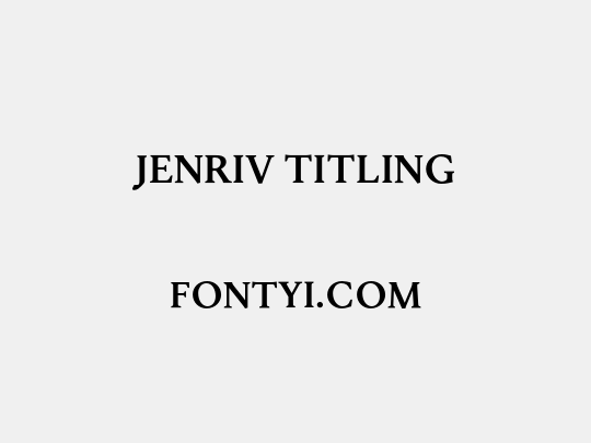 Jenriv Titling