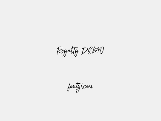 Royalty DEMO