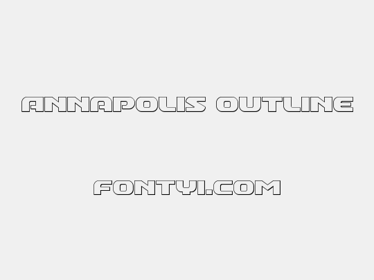 Annapolis Outline