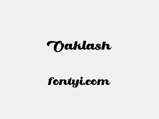 Oaklash