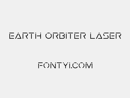 Earth Orbiter Laser