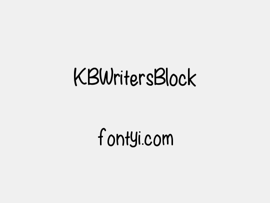 KBWritersBlock