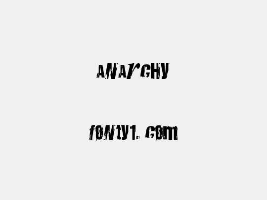 Anarchy