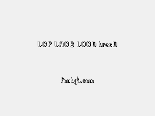 LGF LAGE LOGO tresD