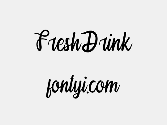 Fresh Drink