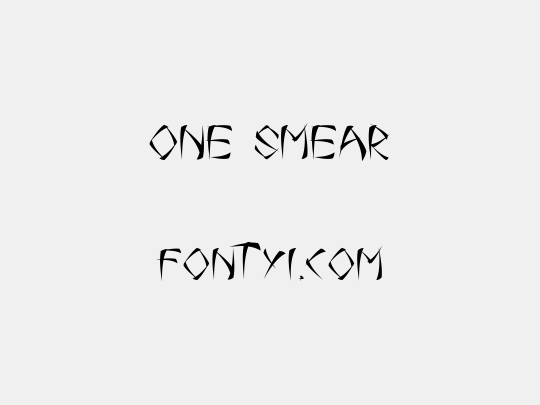One Smear
