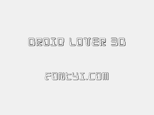 Droid Lover 3D