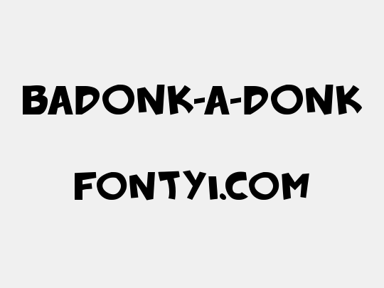 Badonk-a-donk