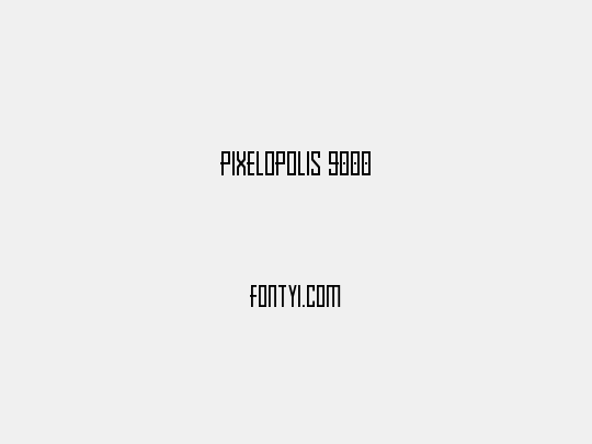 Pixelopolis 9000
