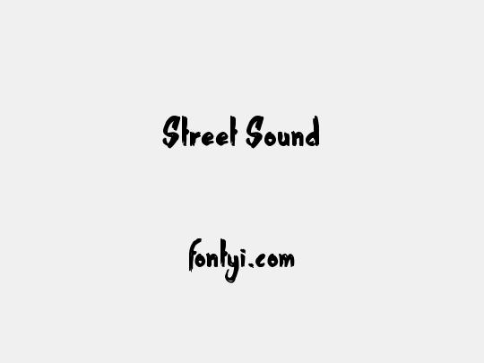 Street Sound