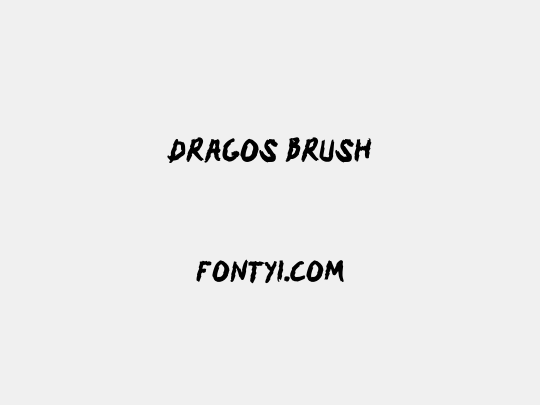 Dragos Brush