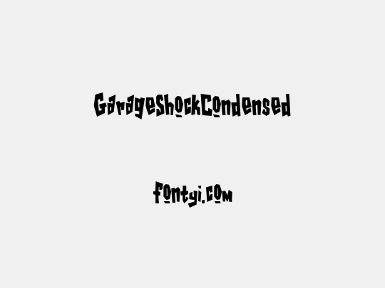 GarageShockCondensed