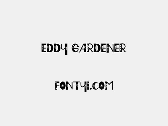 Eddy Gardener