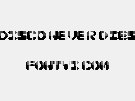 Disco never dies