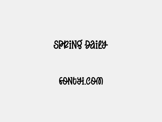Spring Daily