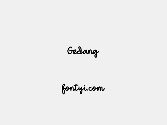 Gedang